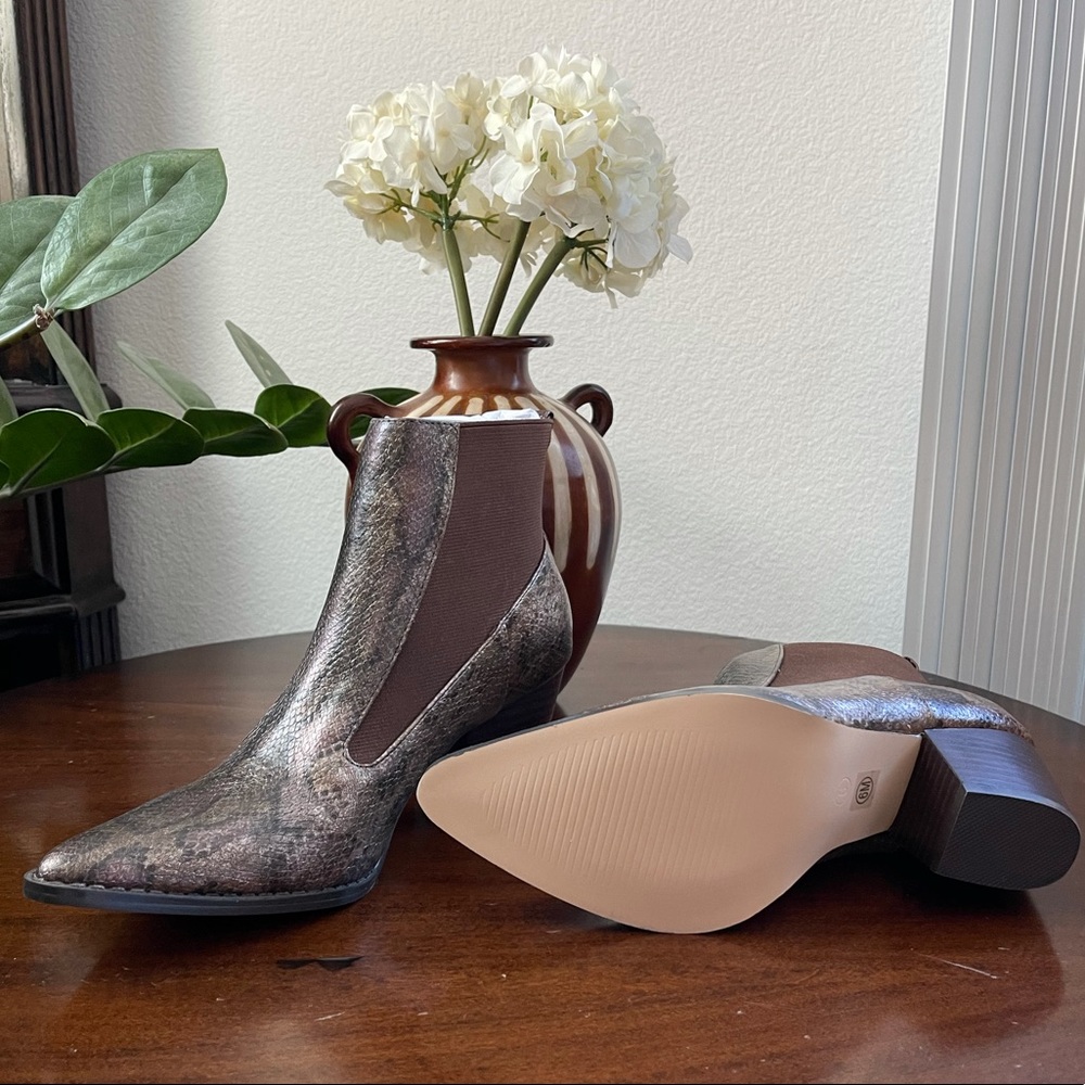 Coconuts by Matisse Kyoto Snakeprint Bootie